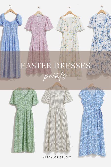 A good floral dress for Easter is really all you need - and these will take you far into the summer months, wedding season, and vacation mode!

#LTKstyletip #LTKover40 #LTKSeasonal