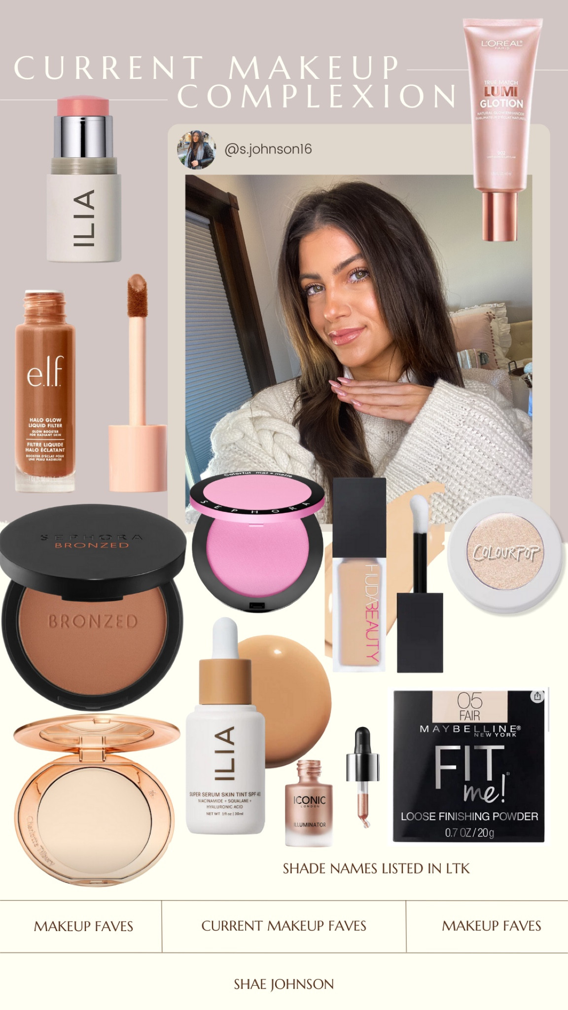 Current makeup for complexion routine 

#LTKbeauty #LTKSeasonal #LTKFind