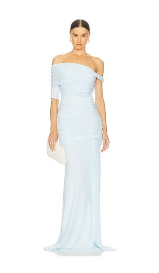 Alba Dress in Ice Blue | Revolve Clothing (Global)
