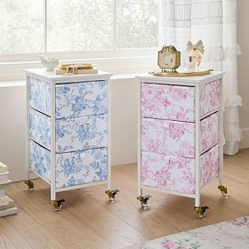 LoveShackFancy Printed Storage Cart | Pottery Barn Teen