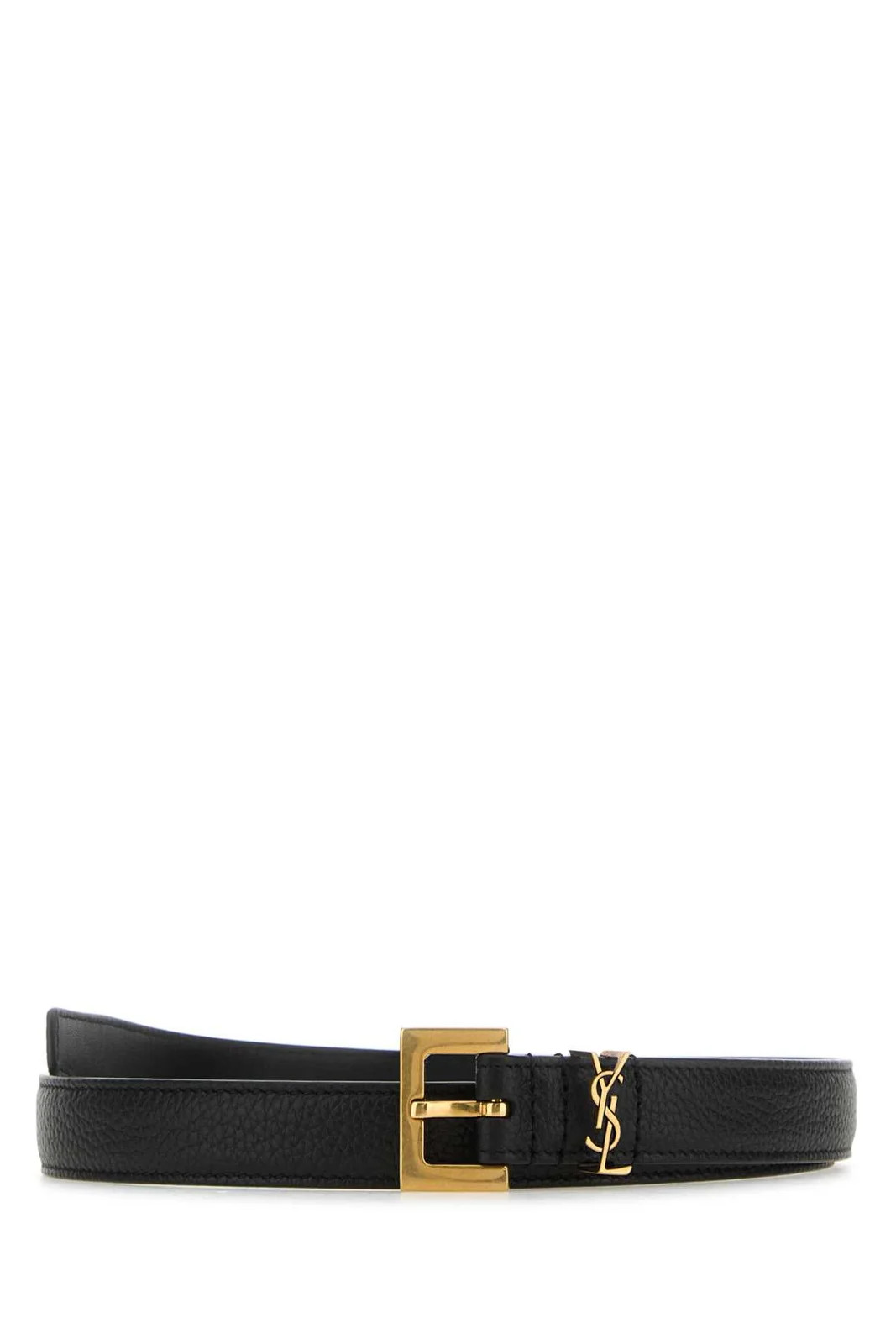 Saint Laurent Cassandre Thin Belt | Cettire Global