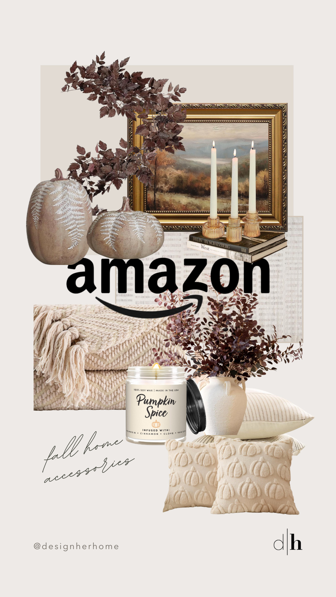 🍂 Fall Home Refresh Starts HERE! 🍂

Bring cozy vibes and seasonal charm into your home with my top 10 must-have fall home accessories from Amazon — all under budget and totally LTK-worthy! 🧡

From pumpkin spice candles and fall throw blankets to autumn wreaths, ceramic pumpkin decor, and warm lighting garlands, these easy updates will instantly transform your space for the season. ✨

🛒 Shop my favorite cozy finds:
✔️ Fall Throw Pillows
✔️ Pumpkin Spice Candles
✔️ Lighted Leaf Garlands
✔️ Faux Fur Rugs
✔️ Ceramic Pumpkin Decor
✔️ Fall Wall Art
✔️ Harvest Trays & More!

✨ All available on Amazon & perfect for a budget-friendly fall home makeover! ✨

#FallHomeDecor #AmazonFallFinds #CozyLivingRoom #FallDecorUnder50 #LTKhome #LTKseasonal #PumpkinDecor #FallVibesOnly #AutumnHomeStyle #BudgetFriendlyDecor #HomeAccessories #AmazonMustHaves #InteriorInspo 

 #LTKsale #LTKcasa #LTKgiftguide