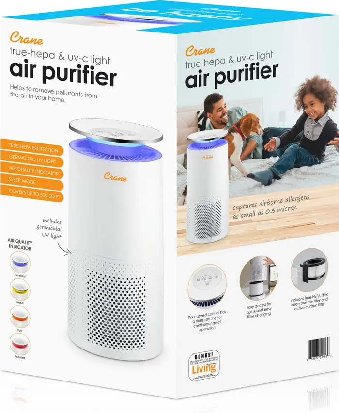 Crane Air True HEPA Air Purifier | Nordstrom | Nordstrom
