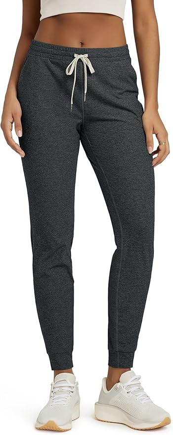 ODODOS Women's Performance Joggers - Ultra Soft odSTRATUM Tech Sweatpants Adjustable Mid Rise Pan... | Amazon (US)