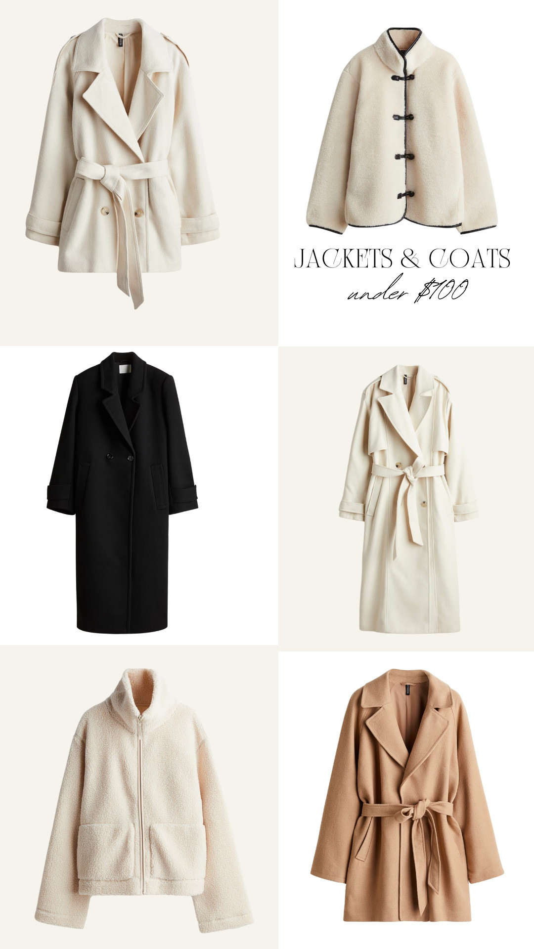 H&M coats and jackets!
Under $100

#LTKSeasonal #LTKFindsUnder100 #LTKHoliday