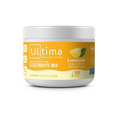 Ultima Replenisher Electrolyte Vegan Drink Mix - Lemonade - 3.7oz | Target