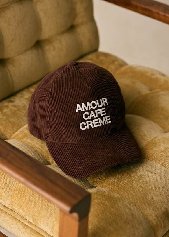 Amour Café Crème Velvet Hat | Sézane - CA