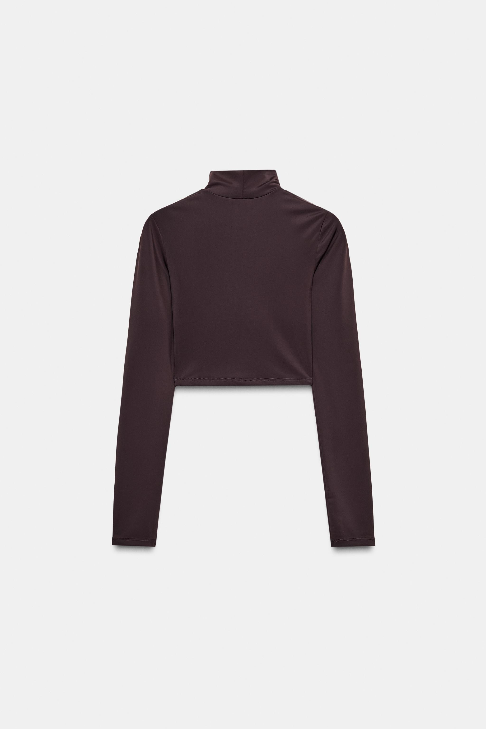 NYLON CROP TOP | Zara US