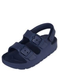 Toddler Boys Buckle Sandals | The Children's Place  - NAVY | The Children's Place