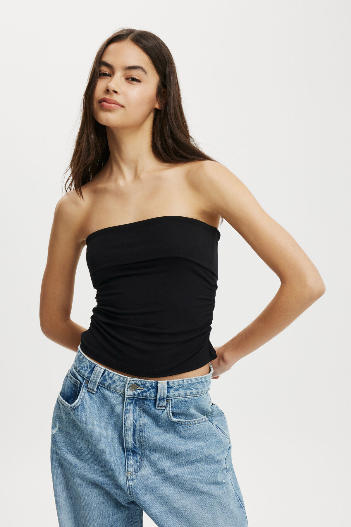 Rhi Gathered Tube | Cotton On (ANZ)