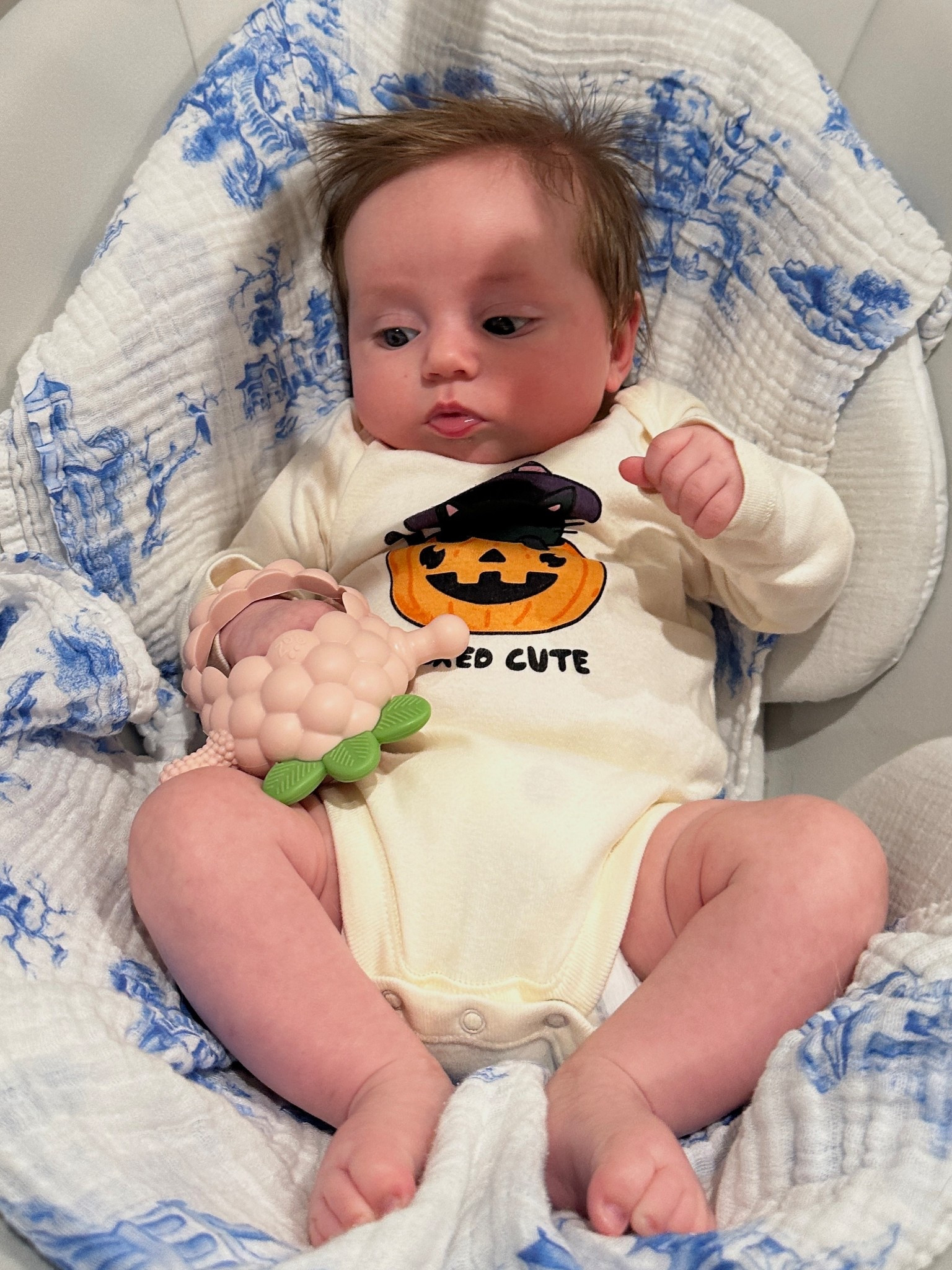 Charlotte looooves this teether. She’s not teething yet but loves to hold it and play with it — also used it as a pacifier/soother. 

#LTKBump #LTKFamily #LTKBaby