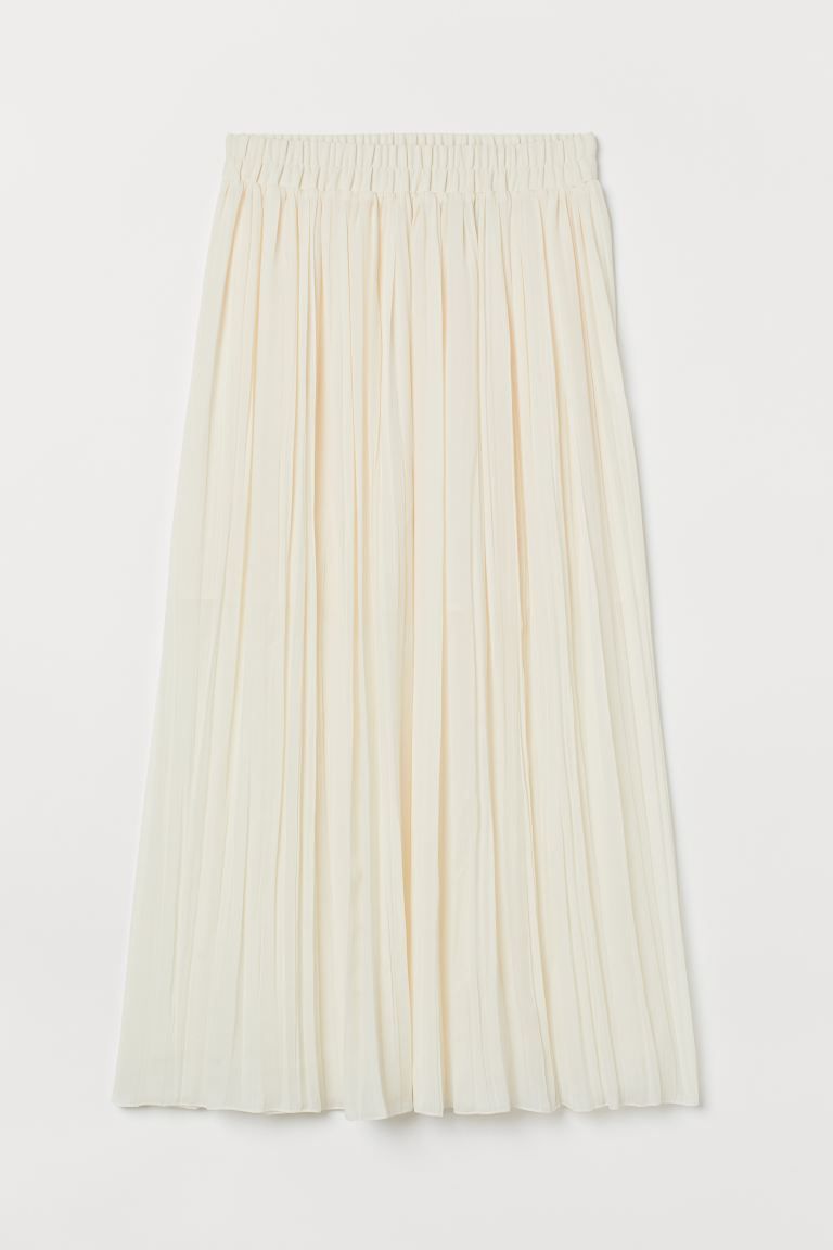 Pleated maxi skirt | H&M (UK, MY, IN, SG, PH, TW, HK)
