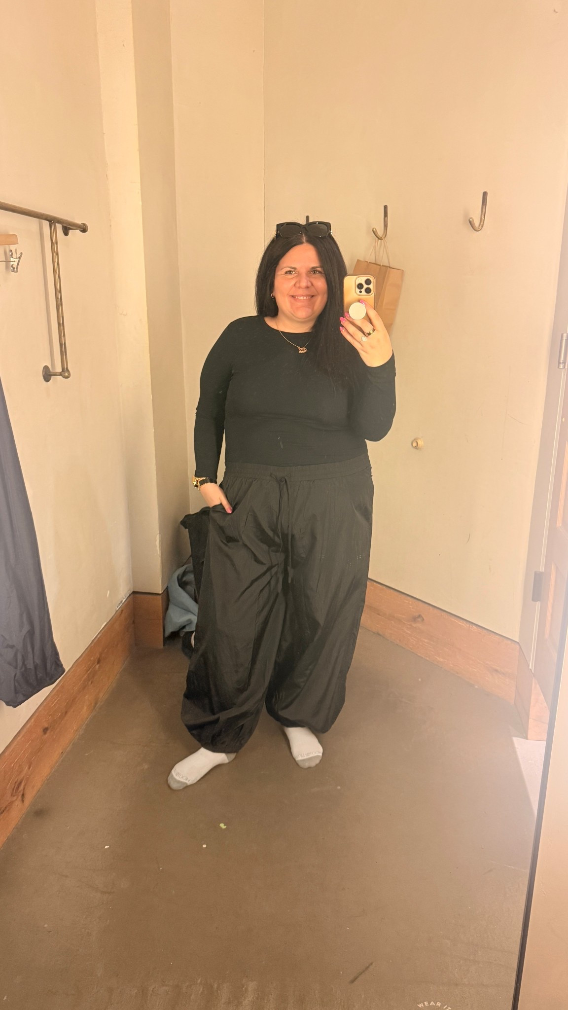 Obsessed with these pants! I wouldn’t normally wear anything like this but for some reason they just spoke to me! 

#LTKMidsize #LTKPlusSize #LTKgrwm