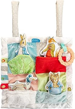 KIDS PREFERRED Beatrix Potter Peter Rabbit Peek-a-Boo On The Go Blanky, Activity Lovey Security B... | Amazon (US)