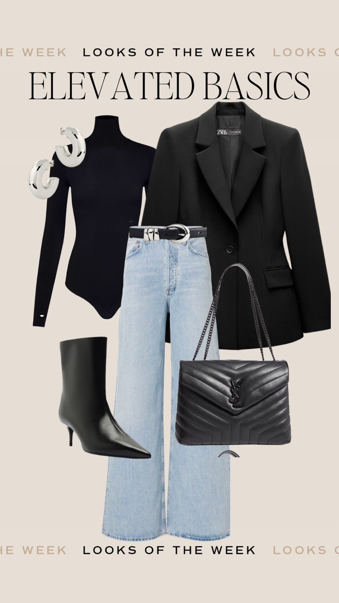Winter outfit idea styled by Becky 