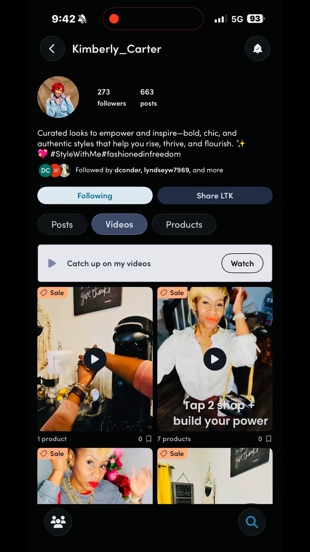 ✨ Stay Connected With Me on LTK ✨

If you’ve been loving my style, confidence tips, and daily outfit inspiration, make sure you download the LTK app and follow me @kimberly_carter so you never miss my latest finds. 🤎

I create posts with your lifestyle, confidence, and budget in mind—from effortless everyday looks to bold statement pieces that help you step into your power. LTK lets me organize everything in one place so you can shop smarter, save time, and get inspired without searching all over the internet.

Think of it as your personal style hub—curated by me to help you feel seen, supported, and stylish.

✨ Follow me on LTK: @kimberly_carter
✨ Download the LTK app to stay updated on all my new drops + favorites

Let’s flourish together—one outfit at a time. 💫



#LTKvlog #LTKgrwm #LTKselfcare