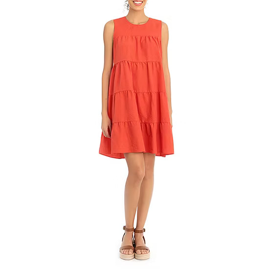 Clover And Sloane Sleeveless Babydoll Dress | JCPenney