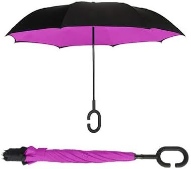 ShedRain Unbelievabrella Inverted, Upside Down, Windproof & Rainproof Car Umbrella - Hands Free C... | Amazon (US)