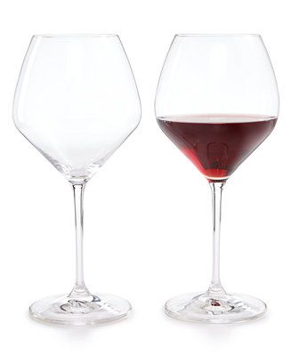 Extreme Pinot Noir Glasses, Set of 2 | Macy's