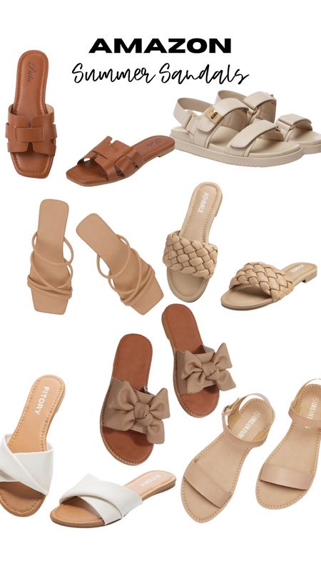 Summer sandals on Amazon! 

#LTKStyleTip #LTKFindsUnder50 #LTKShoeCrush