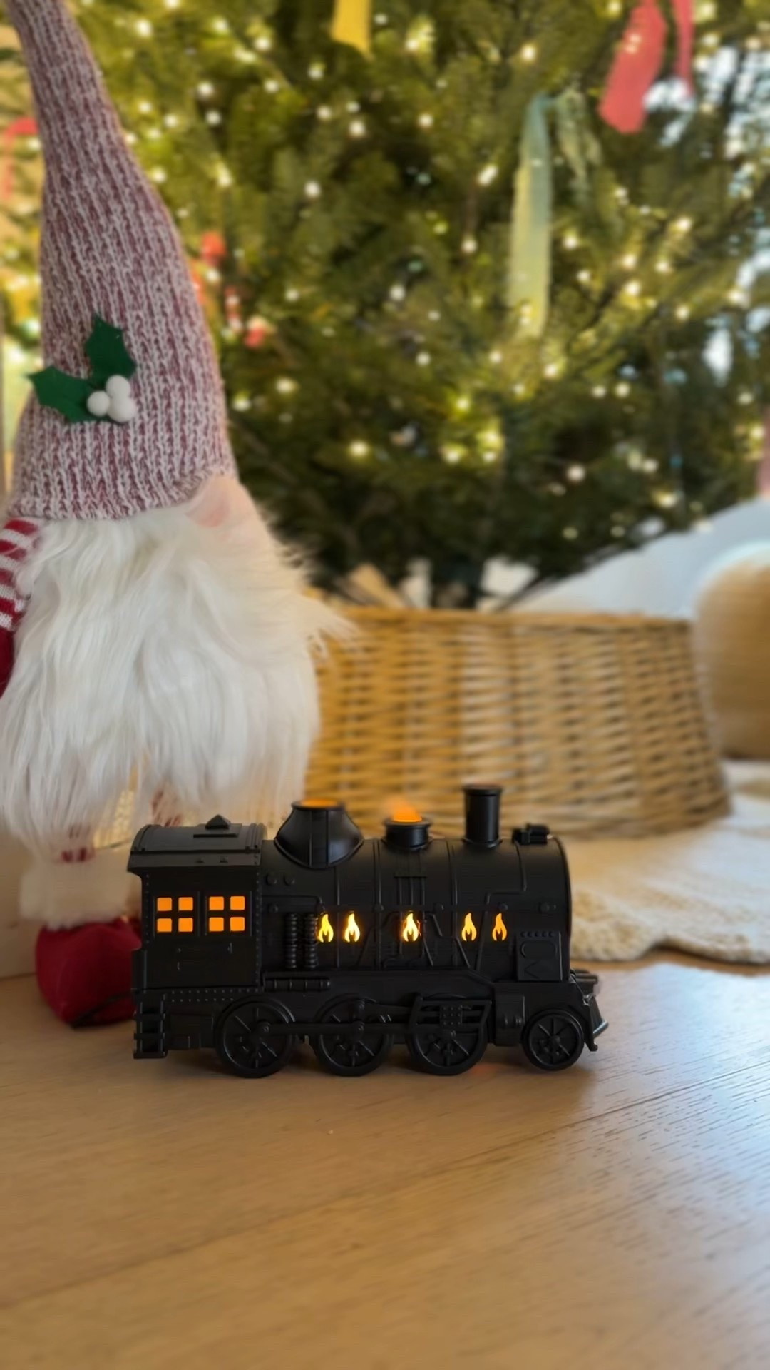 All aboard the cozy express 🚂✨ This train diffuser is pure holiday magic — fills the house with Christmas spirit (and essential oils) 🎄 instantly makes the fake tree smell like you went to a tree farm yourself and chopped it down!  Looks adorable, and doubles as festive decor you’ll actually want to keep out past January. 🎁 and what a fun hostess gift! 
#holidaydecor #diffuser #essentialoils #christmasdecor #holidayhome #ltkgiftguide #cozyhome #christmasaesthetic #holidaystyle #ltkhome #ltkholiday #giftideas  

#LTKHoliday