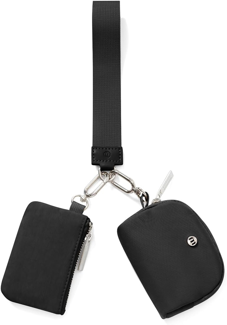 Mum's Memory Mini Zip Around Wristlet Wallet for Women Dual Pouch Wristlet Portable keychain wall... | Amazon (US)