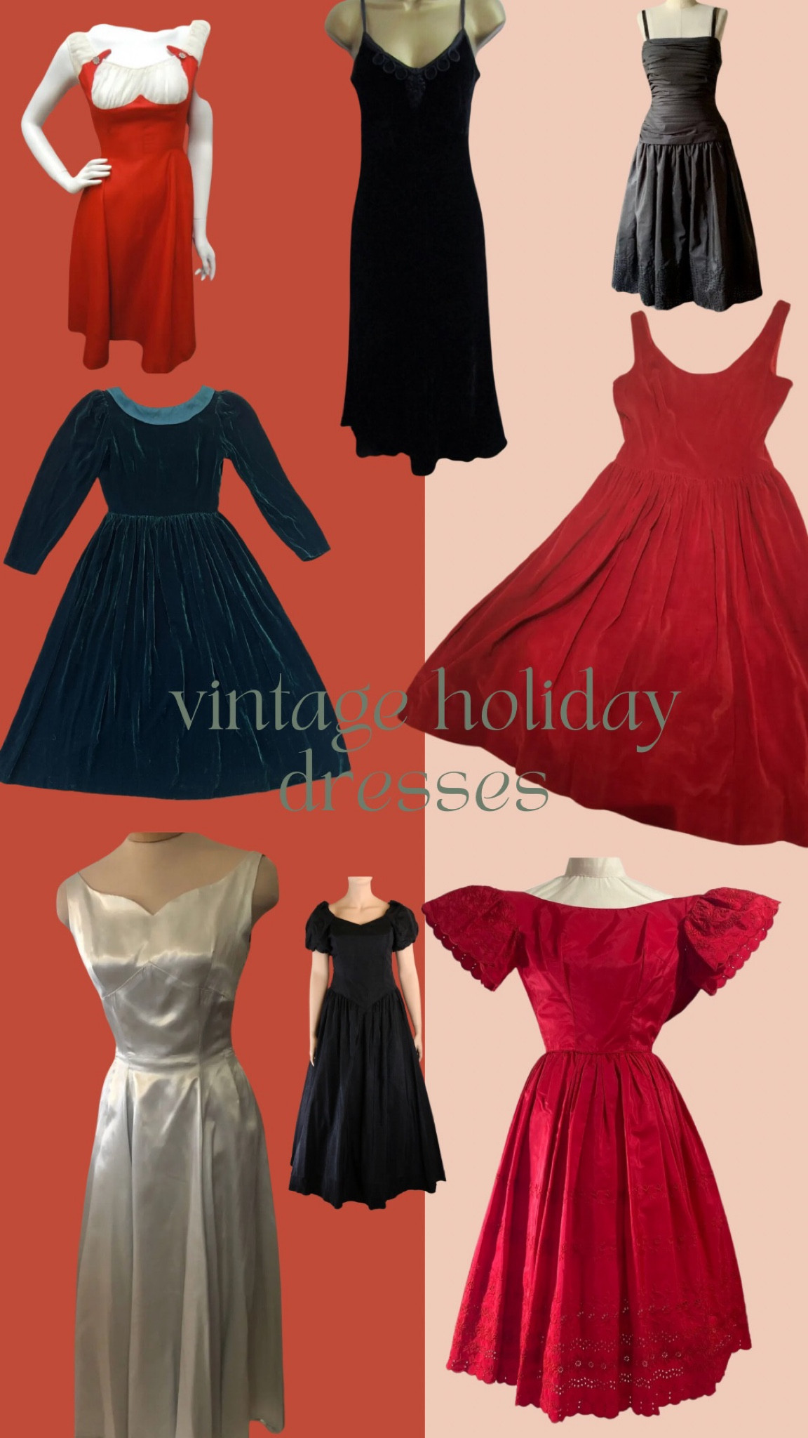 Beautiful, vintage party dresses perfect for your holiday parties!

#LTKSeasonal #LTKHoliday #LTKparties