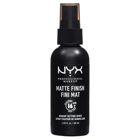 NYX Professional Makeup Setting Spray Matte Finish Long-Lasting Vegan Formula 2.03 fl oz | Walmart (US)