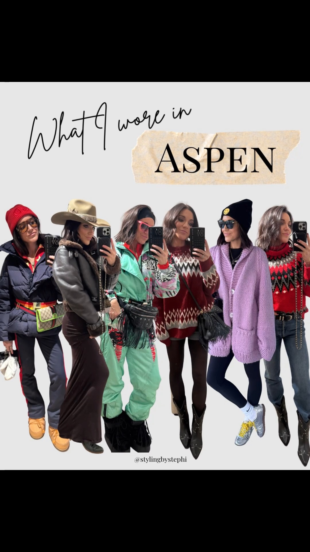 Everything I wore on my weekend trip to Aspen!

From skiwear, to fairisle, to an Aspen night out fit… it’s all linked here! 

#LTKSeasonal #LTKTravel #LTKootd