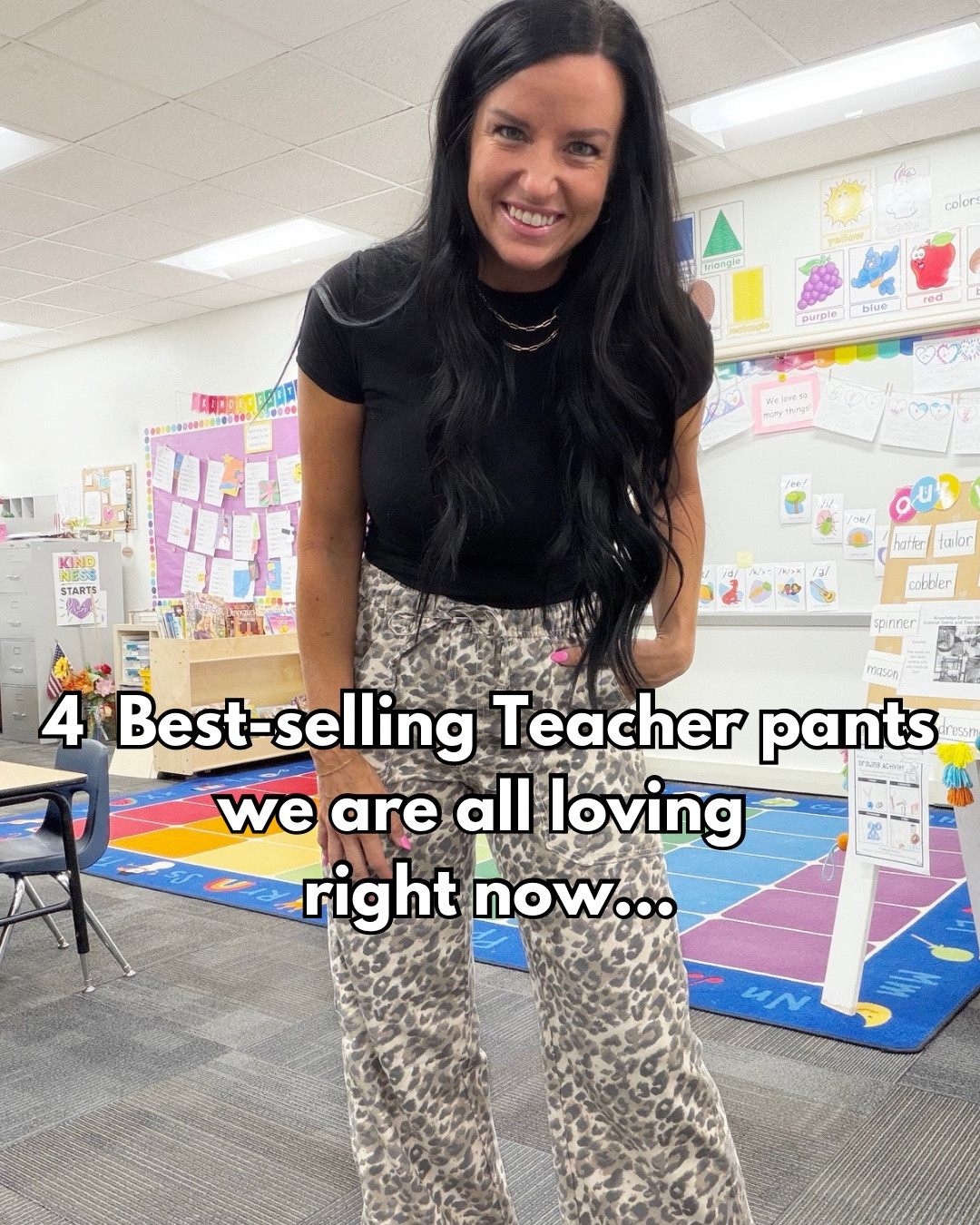 4 best-selling Teacher pants we are all loving right now! 😍

Comment "shop"!

I've been sharing my real teacher outfits every weekend! Follow along and like my posts! 

Size info is on each image, but let me know if you have any questions! (I'm 5'5" and usually wear a size 4/27 and small for reference.) Outfits from @oldnavy @amazonfashion @Target and @walmartstyle!! 4 teacher pants, most on sale: leopard drawstring pants, linen blend pull-on style pants, camo pants, and athleisure pants!
All the looks here >>  (affiliate)


teacher life, elementary school, teacher fashion, spring outfit ideas, kindergarten teacher, casual workwear inspiration, real life outfits, teacher ootd #affordablefashion @amazonfashion #teacheroutfits #teacherstyle #teacherfashion #over40style elementary teacher outfit ideas

#LTKWorkwear #LTKootd #LTKSaleAlert