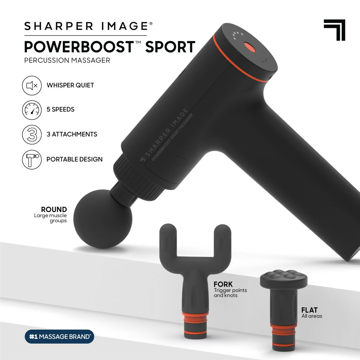 Sharper Image Powerboost Deep Tissue Body Massager | Target