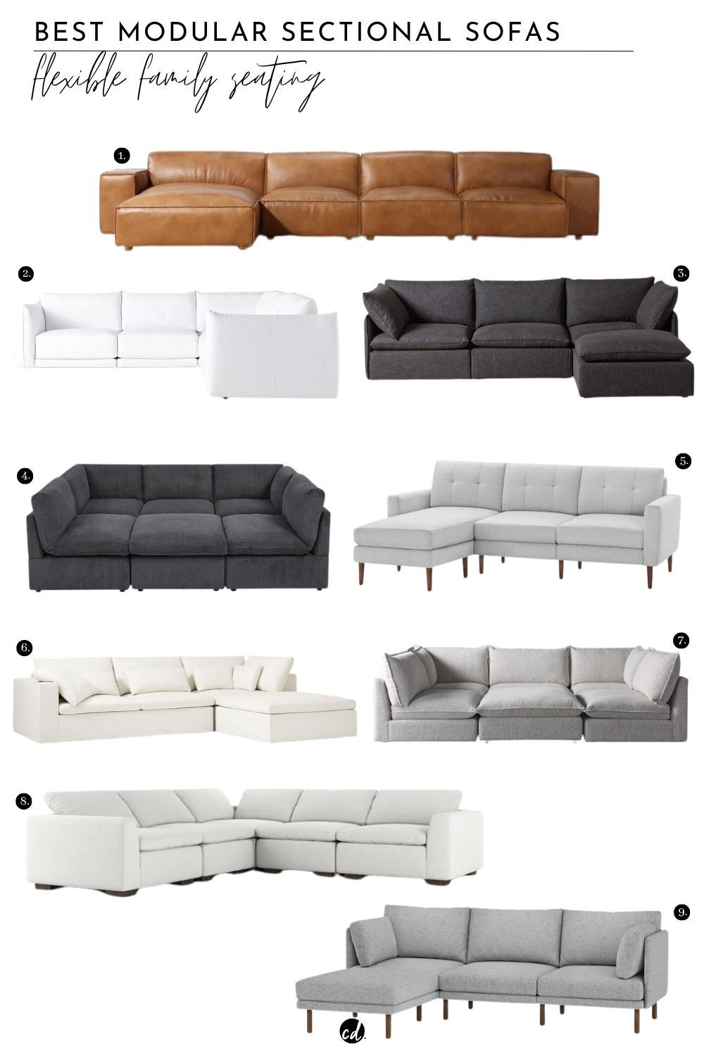 Best Modular Sectional Sofas: Flexible Family Seating

#LTKHome