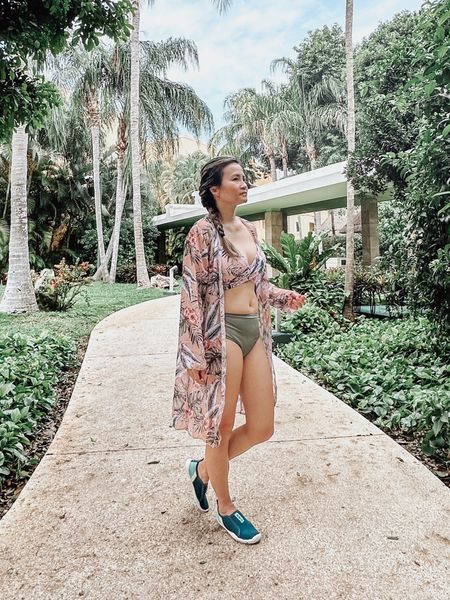 Ready to dive into paradise? 🌴👙 Embrace tropical vibes with the Swim Lushore Wrap Underwire Bikini Swimsuit paired perfectly with a flowy Kimono. 🌺✨ Get the look for your next beach adventure! #swimwear #tropicalvibes #beachstyle

#LTKstyletip #LTKtravel #LTKSeasonal