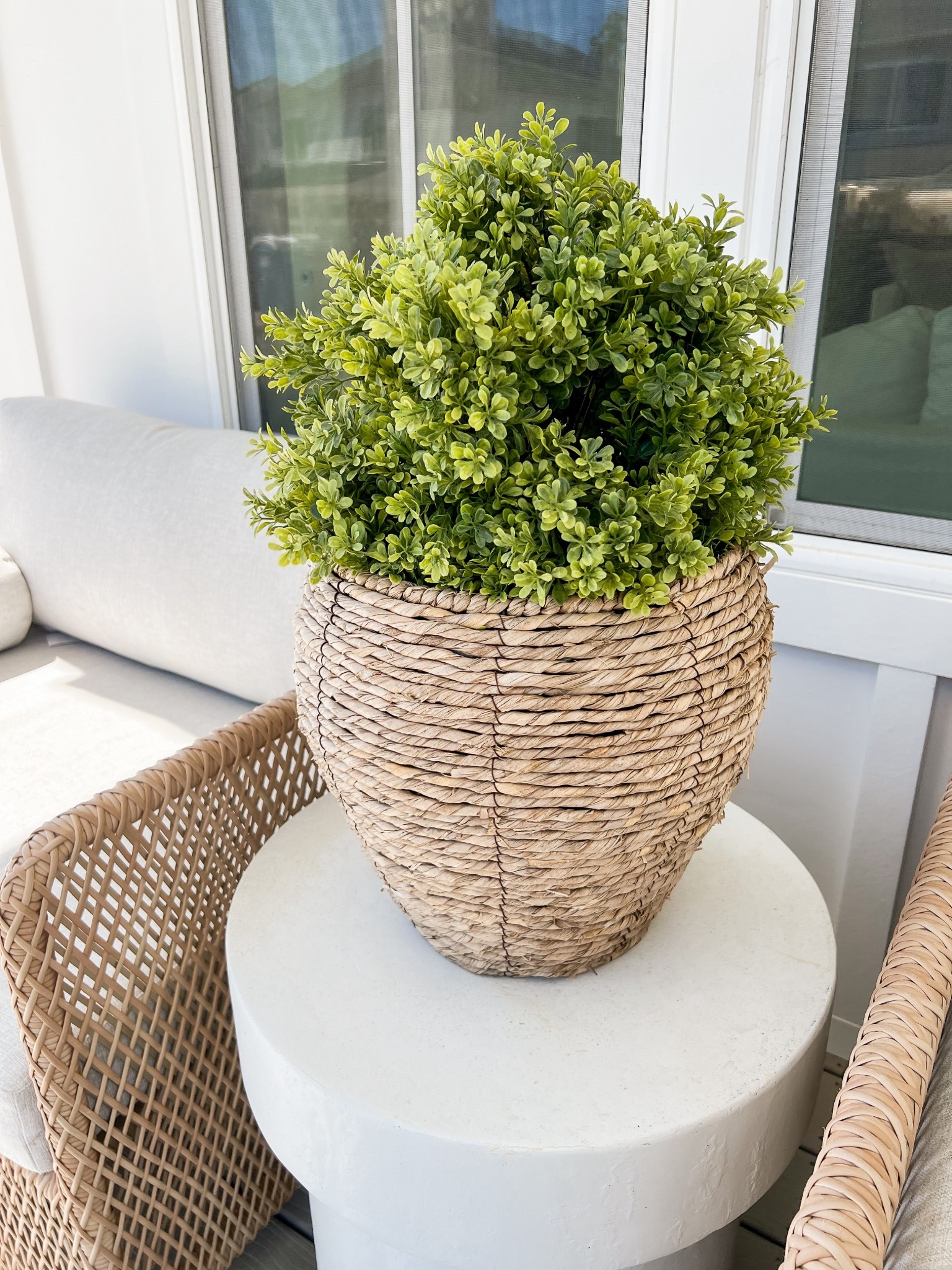 Planter and faux boxwood are both on sale! 

#LTKSaleAlert #LTKHome #LTKSeasonal