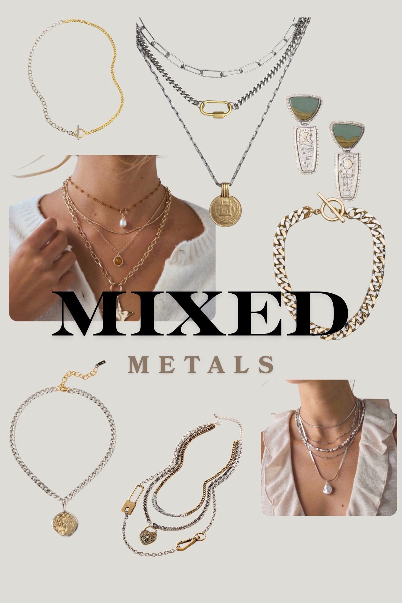 Here are the items I got from Micheal’s to make my mixed metal jewelry! 

#LTKSaleAlert