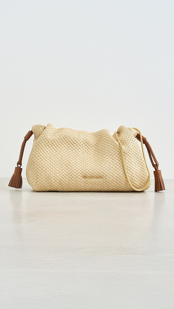 Small Raffia Veronica Beard Stash Bag | Shopbop