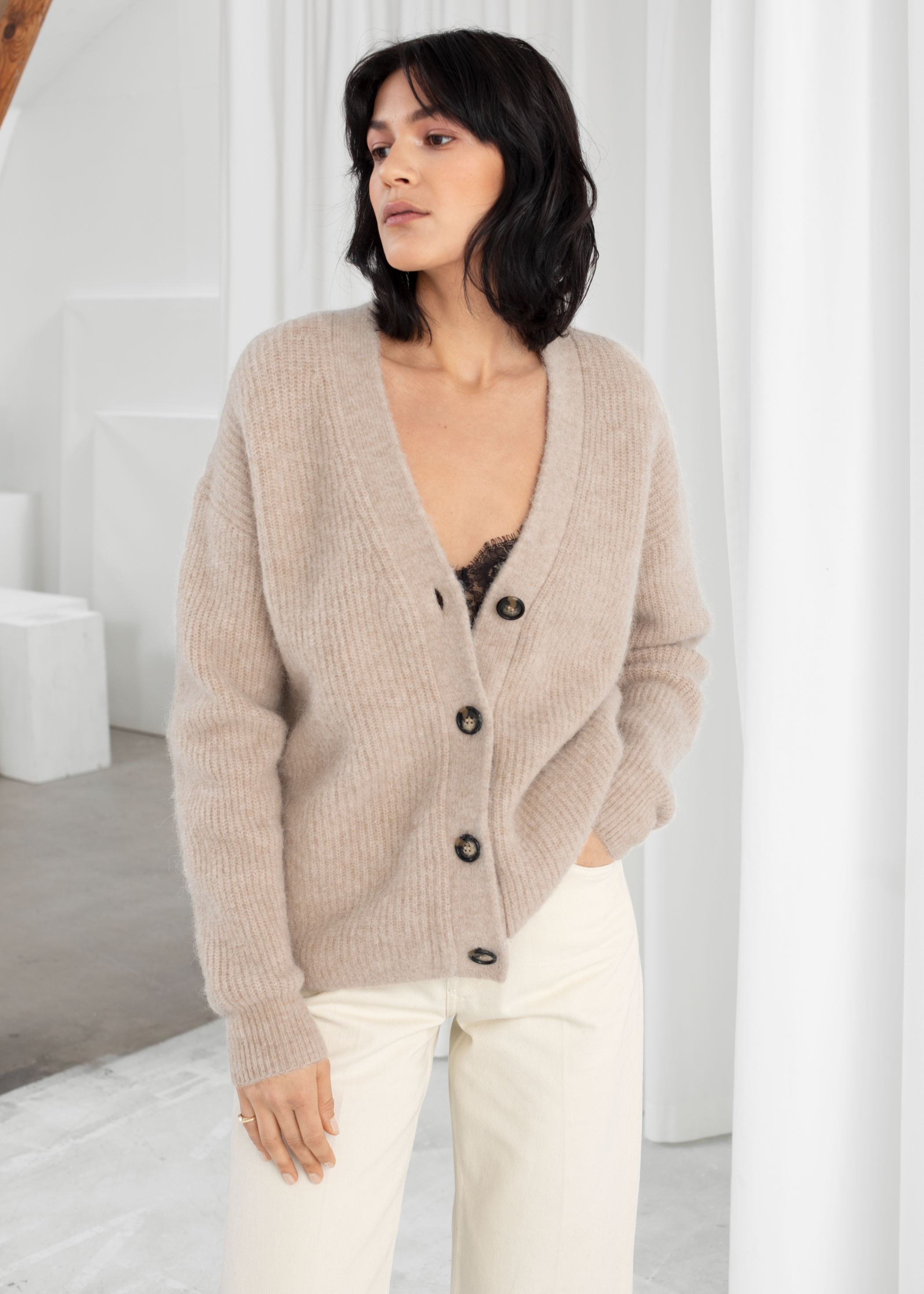 Oversized Alpaca Blend Cardigan | & Other Stories (EU + UK)