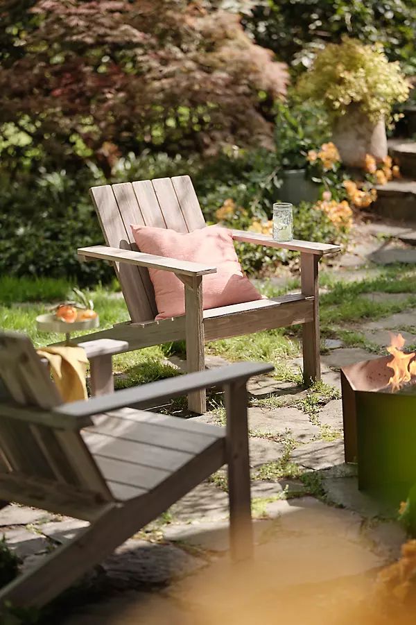 Teak Adirondack Chair | Terrain