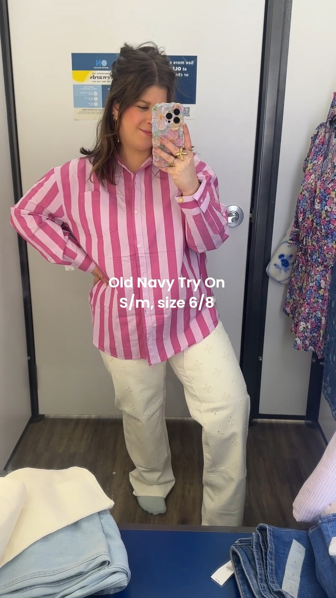 Spring clothes try on at old navy. So many cute jeans. Love the bright colors! Wearing a small/medium in all tops. Size 6 or 8 in jeans



#LTKPetite #LTKSpringSale #LTKSeasonal