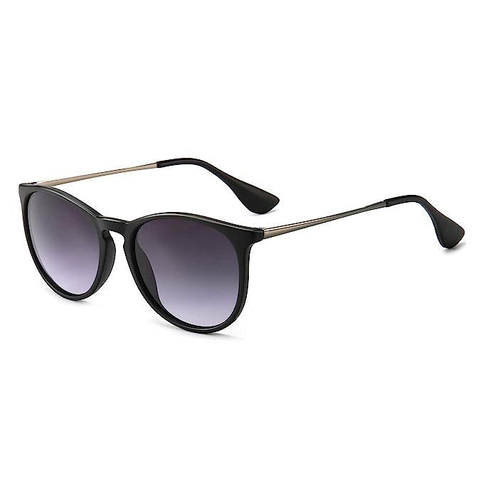 SUNGAIT Vintage Round Sunglasses for Women Classic Retro Designer Style | Amazon (US)