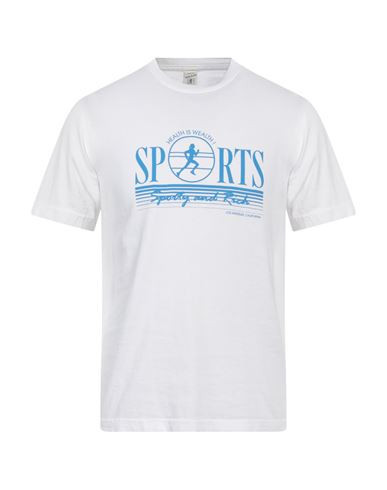 Sporty & Rich Man T-shirt White Size XS Cotton | YOOX (US)