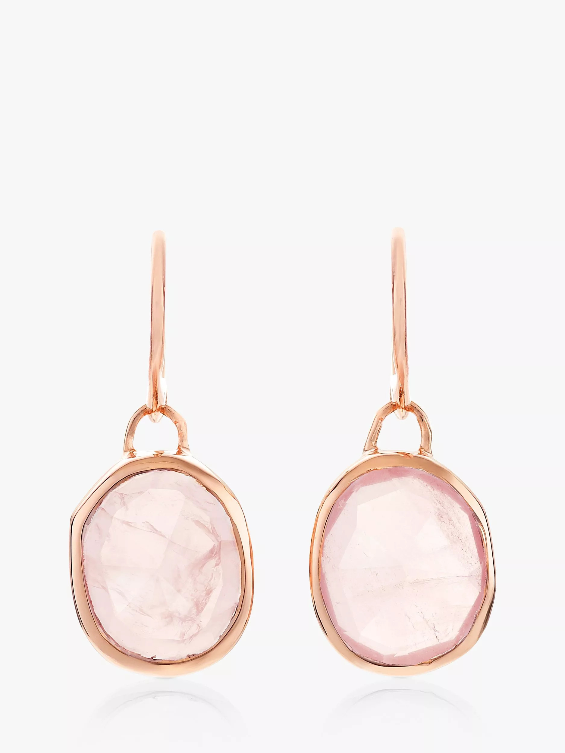 Monica Vinader Siren Wire Drop Earrings | John Lewis (UK)