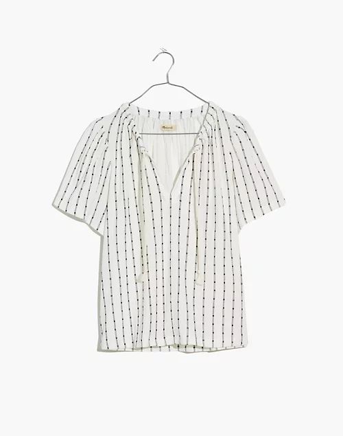 Tie-Neck Tunic Top | Madewell