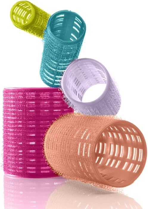 Conair Heatless Hair Curlers, Self-Grip Hair Rollers for Women Provide Lift & Volume, Assorted Si... | Amazon (US)