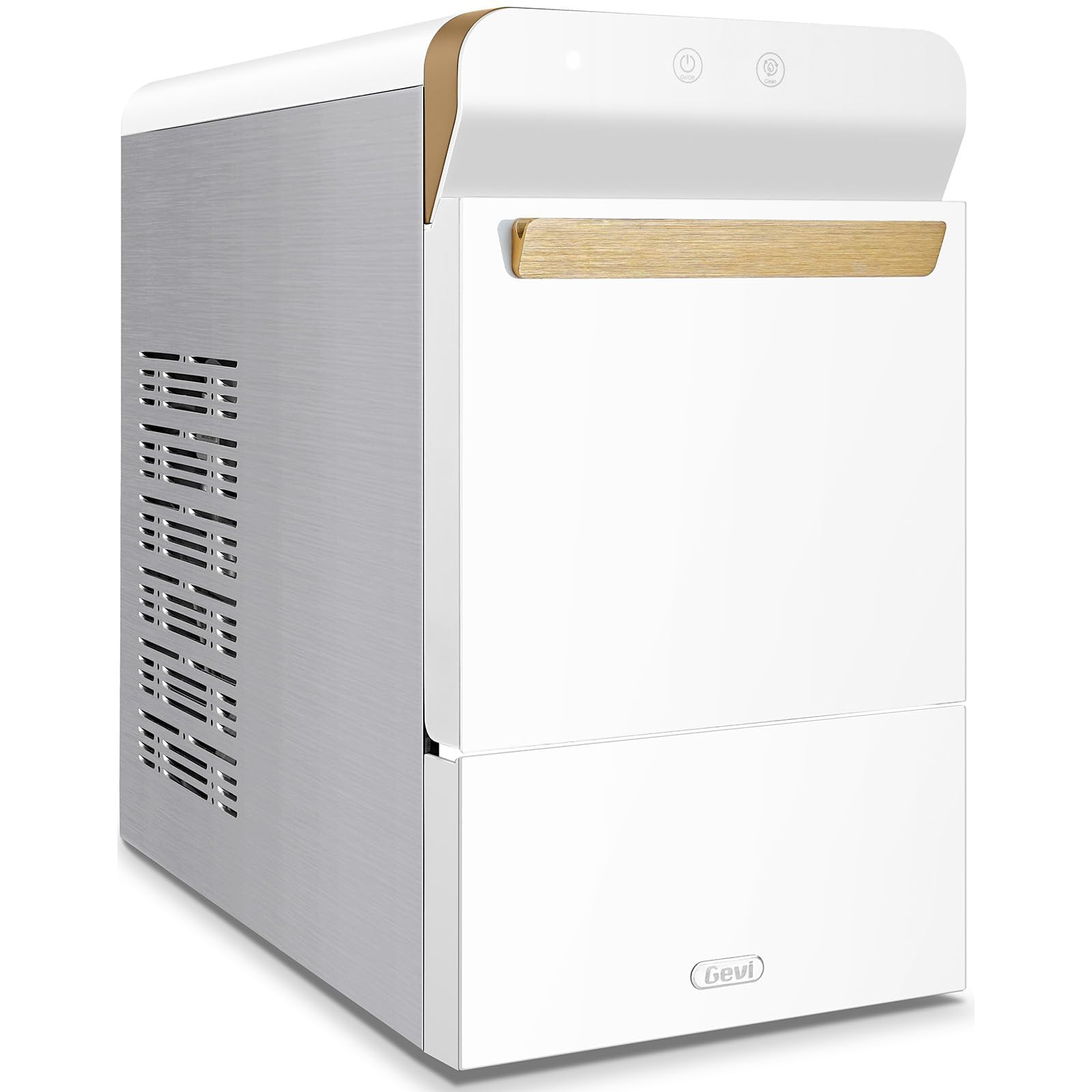 Gevi V2.0 Quiet Countertop Nugget Ice Maker, Self-Cleaning Chewable Pellet Ice Machine, 38 lbs/24... | Amazon (US)