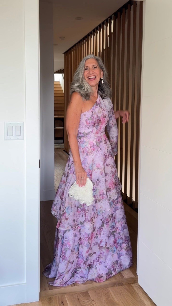 🌸 Mother of the Bride and Wedding Guest Dresses

This lilac floral one-shoulder gown has a draped bow detail that frames the shoulder beautifully while the tiered skirt sweeps and moves with total romantic garden wedding grace all evening long.

Save this for your next invitation. 

Share it with a friend who's shopping. 💌

Sizing | 5'4½" | 133 | medium or 6

Wedding Guest Dress | Fashion over 50 | Mother of the Bride | Mother of the Groom | Black Tie | Formal Gown | Summer Wedding | Dresses to Hide Belly | Special Occasion

#LTKOver40 #LTKPetite #LTKWedding