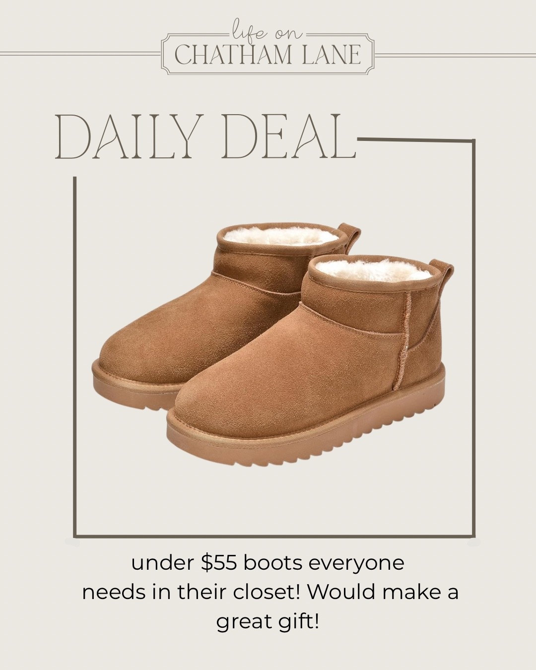 These Amazon warm winter boots are a must have for the season and under $55! 

#LTKHoliday #LTKSeasonal #LTKGiftGuide