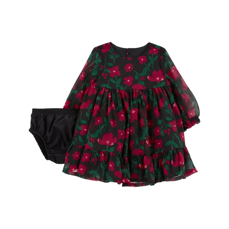 Carter's Child of Mine Baby Girl Dress, 2-Piece, Sizes 0/3-24 Months | Walmart (US)