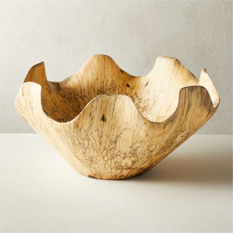 Bloom Tamarind Wood Bowl | CB2 | CB2