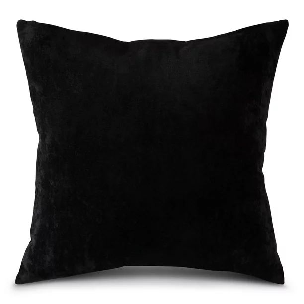 24-in Sable Velvet Throw Pillow Cover - Walmart.com | Walmart (US)